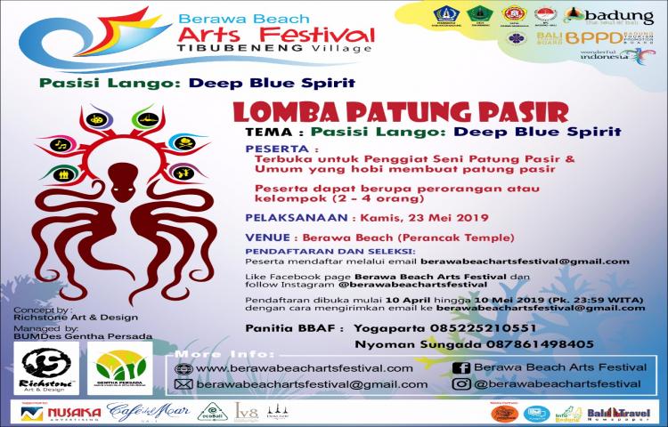 Lomba Patung Pasir Berawa Beach Arts festival